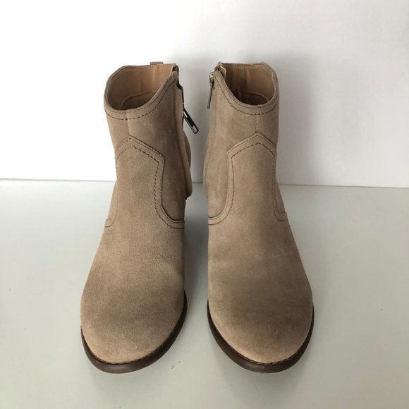 Land’s End Suede Leather Chelsea Bootie 7 US /37.5 EU - Picture 5 of 8